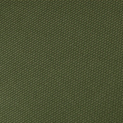 Dark Olive Green Weave Skinny Tie Fabric