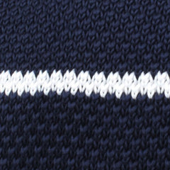 Davy Jones Striped Knitted Tie Fabric