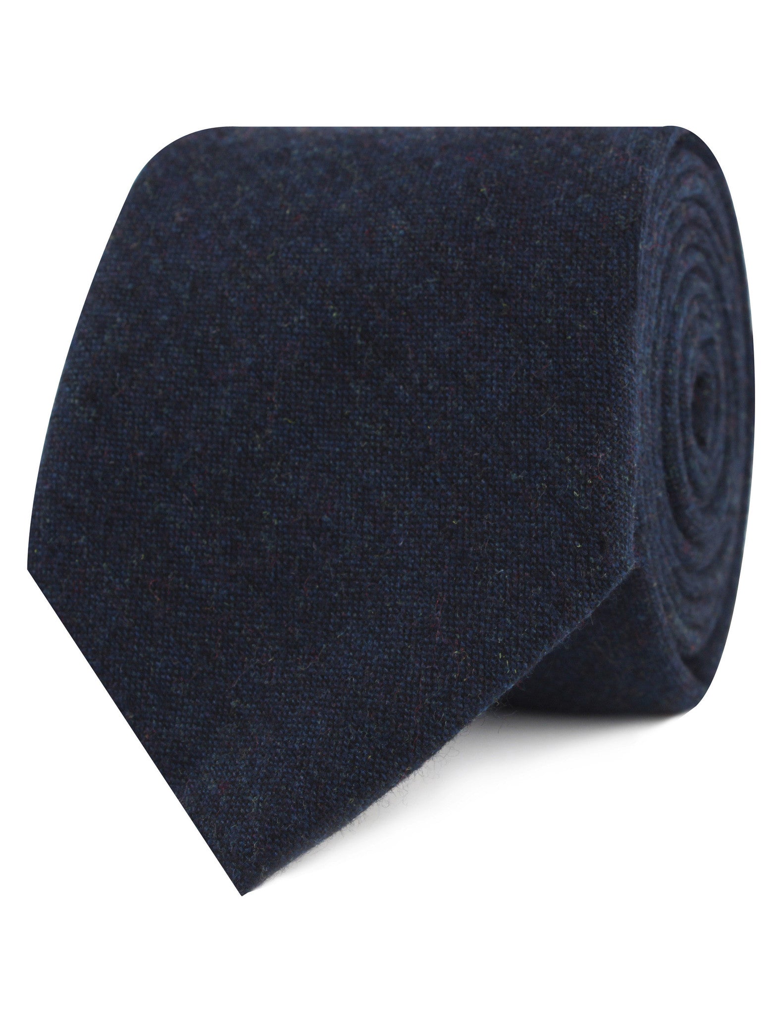 Deep Blue Cotswold Wool Necktie
