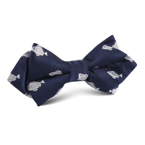 Deep Sea Fish Diamond Bow Tie