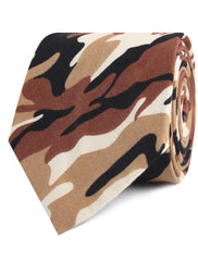Desert Sand Camouflage Necktie