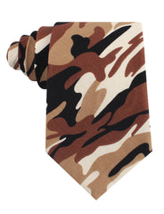 Desert Sand Camouflage Tie