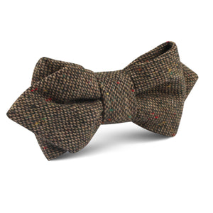 Donegal Green Diamond Bow Tie