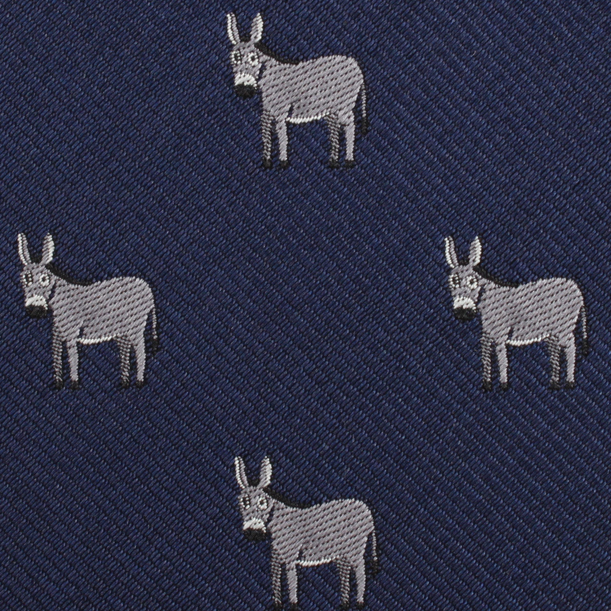 Donkey Fabric Pocket Square