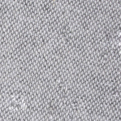 Dry Grey Donegal Linen Fabric Self Diamond Bowtie