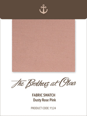 Fabric Swatch (Y124) - Dusty Rose Pink