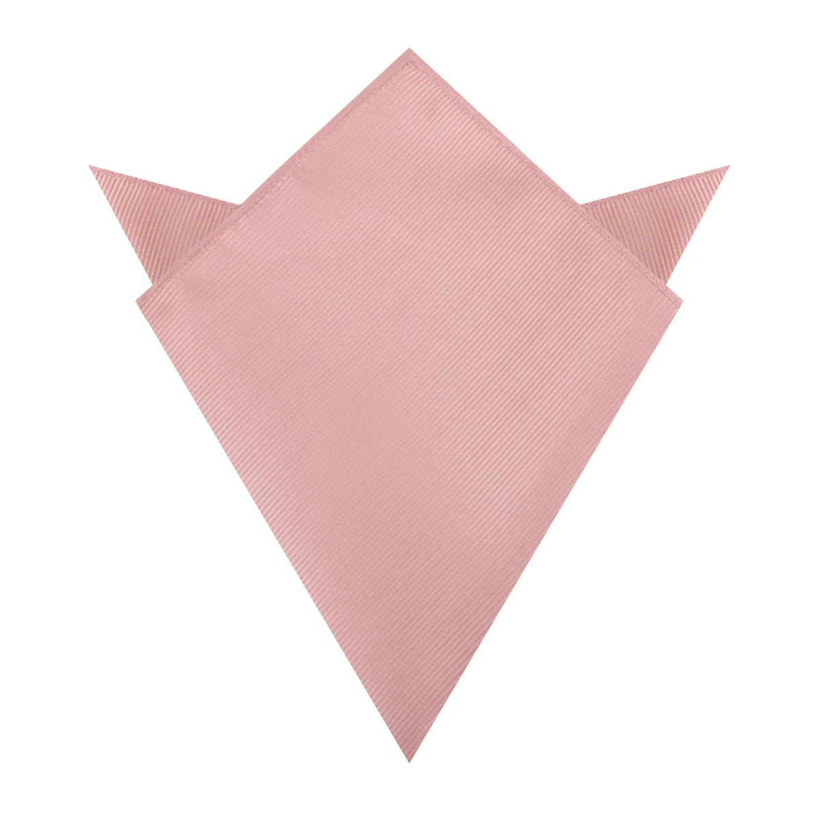 Dusty Blush Pink Twill Pocket Square
