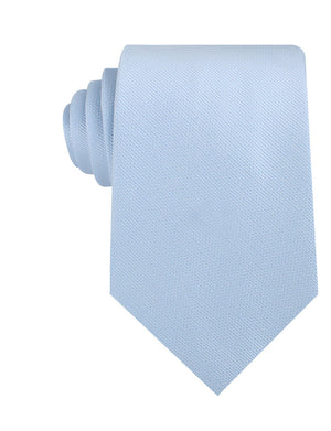Dusty Ice Blue Weave Necktie