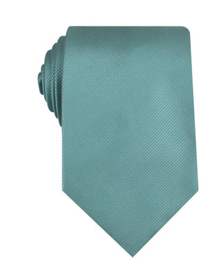 Dusty Jade Green Twill Necktie