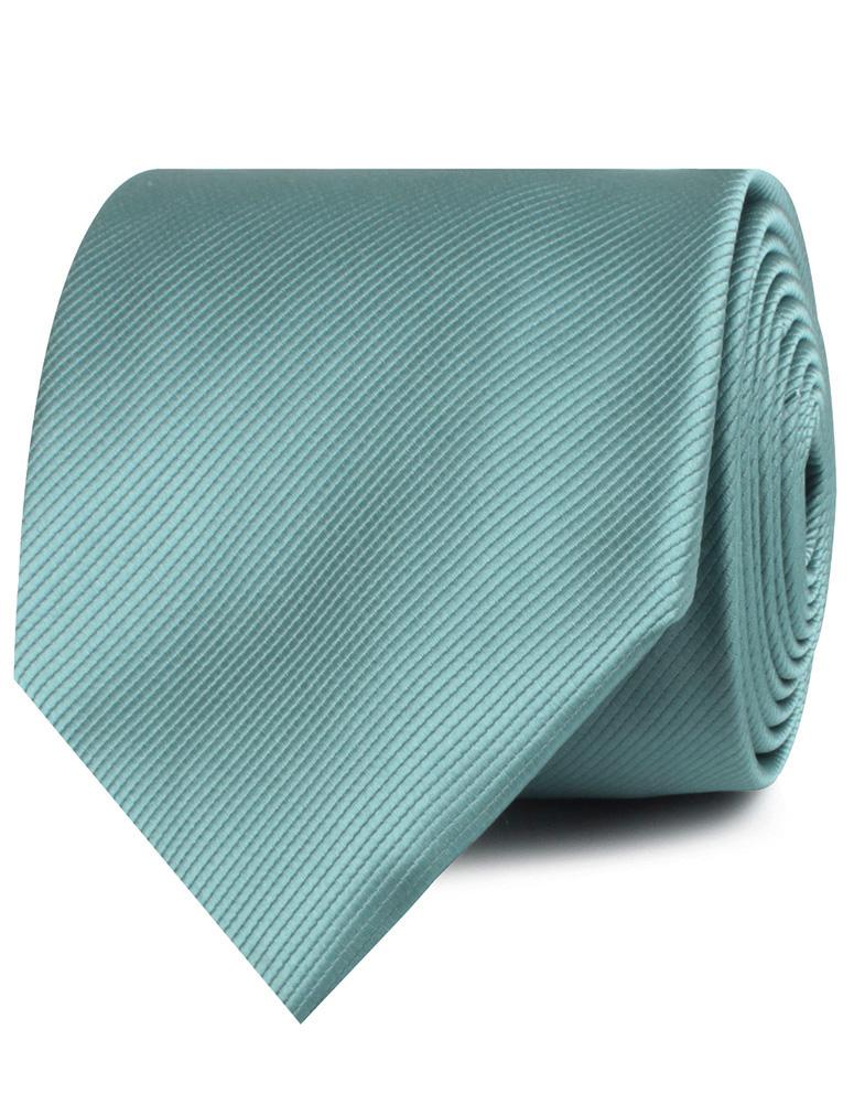Dusty Jade Green Twill Neckties
