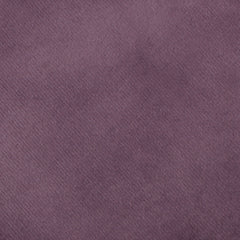 Dusty Lilac Purple Velvet Fabric Self Bow Tie