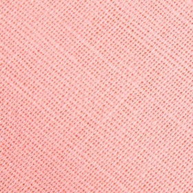 Dusty Peach Slub Linen Pocket Square