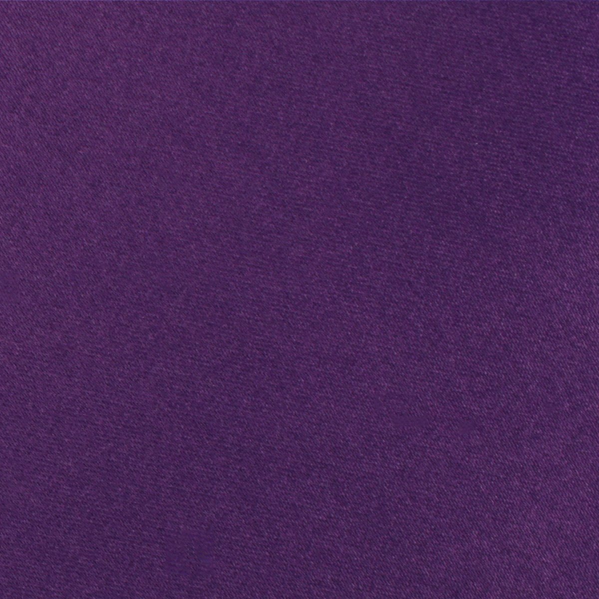 Eggplant Purple Satin Pocket Square Fabric