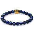 Egyptian Lapis Lazuli Black Panther Mens Bracelet