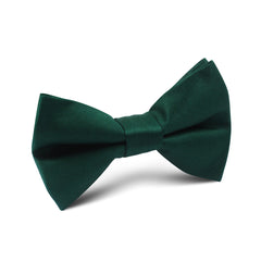 Emerald Green Cotton Kids Bow Tie