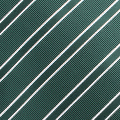 Emerald Green Double Stripe Pocket Square Fabric