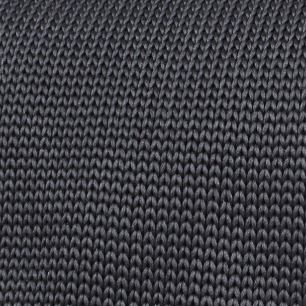 Fawkes Grey Knitted Tie Fabric