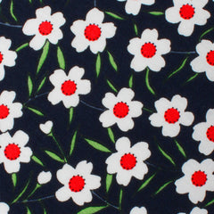 Fijian Midnight Floral Fabric Swatch