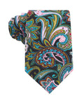 Filicudi Maroon & Green Paisley Tie