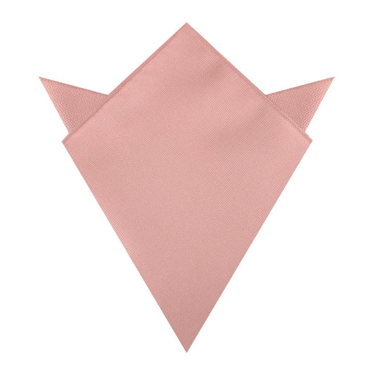 Flamingo Ballet Blush Pink Weave Pocket Square