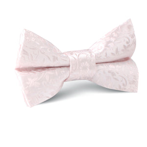 Florence Blush Pink Floral Kids Bow Tie