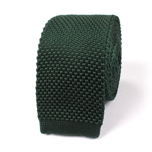 Forest Green Knitted Tie