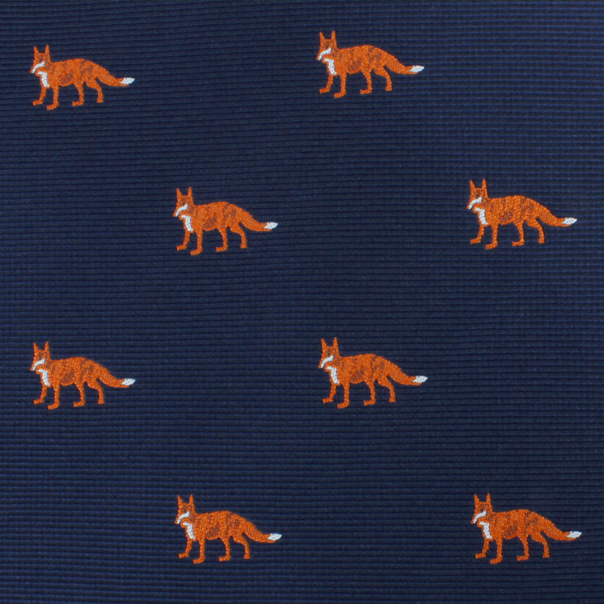 Fox Island Navy Necktie Fabric