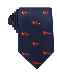 Fox Island Navy Necktie