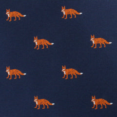 Fox Island Navy Skinny Tie Fabric