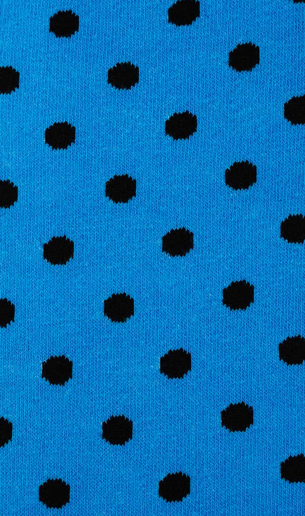 Genie Blue Dot Socks Fabric
