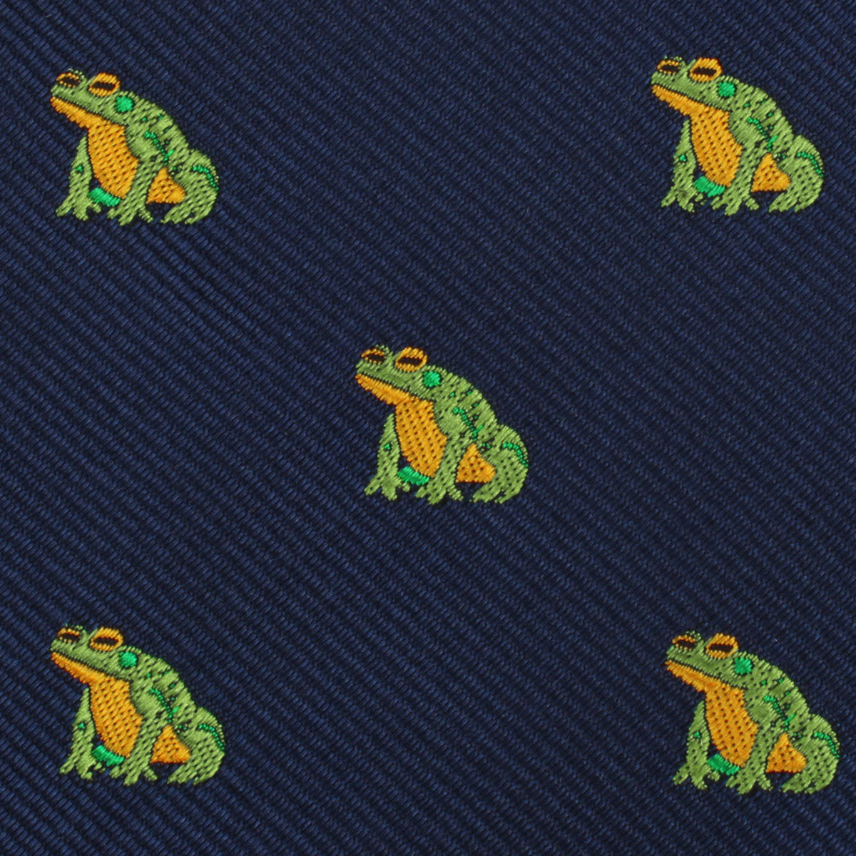 Gero Gero Frog Skinny Tie Fabric