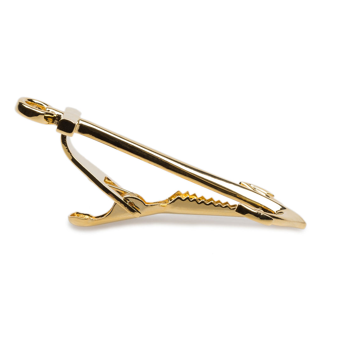 Gold Anchor Mens Tie Bar