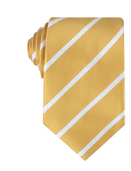 Gold Striped Necktie