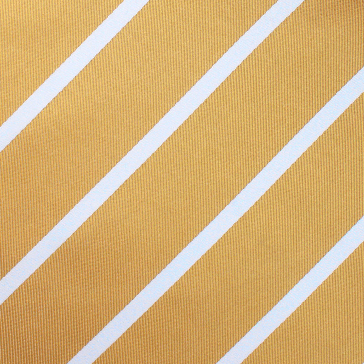 Gold Striped Pocket Square Fabric