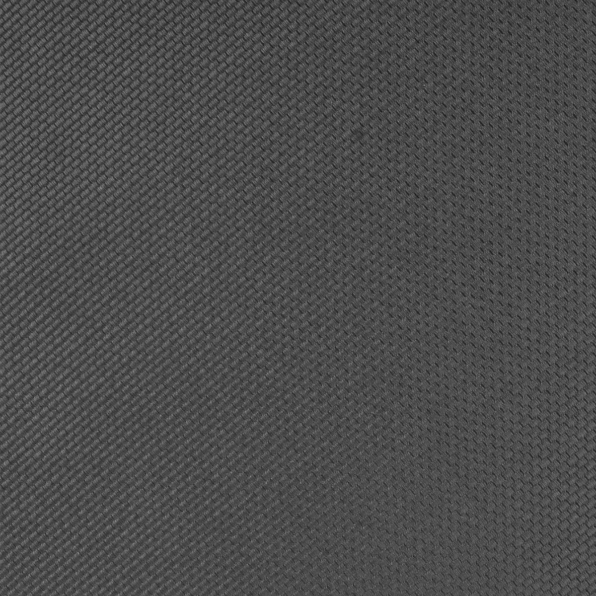 Graphite Charcoal Grey Weave Pocket Square Fabric