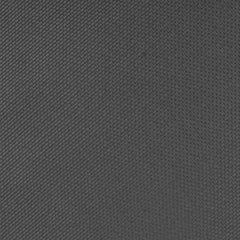 Graphite Charcoal Grey Weave Skinny Tie Fabric