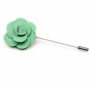 Green Mini Velvet Lapel Pin