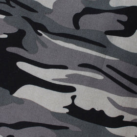 Grey Camo Pocket Square