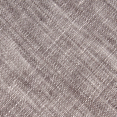 Grey Linen Chambray Skinny Tie Fabric