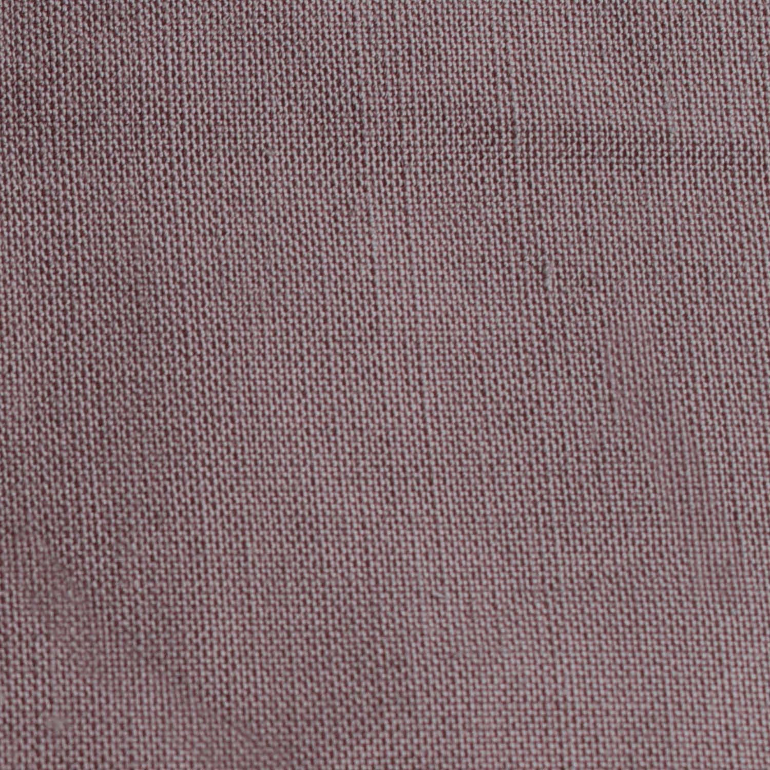 Grey Slub Linen Fabric Skinny Tie L178