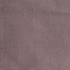 Grey Slub Linen Fabric Skinny Tie L178