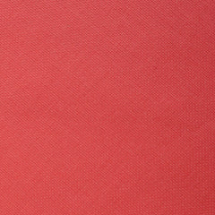 Guava Coral Linen Pocket Square Fabric