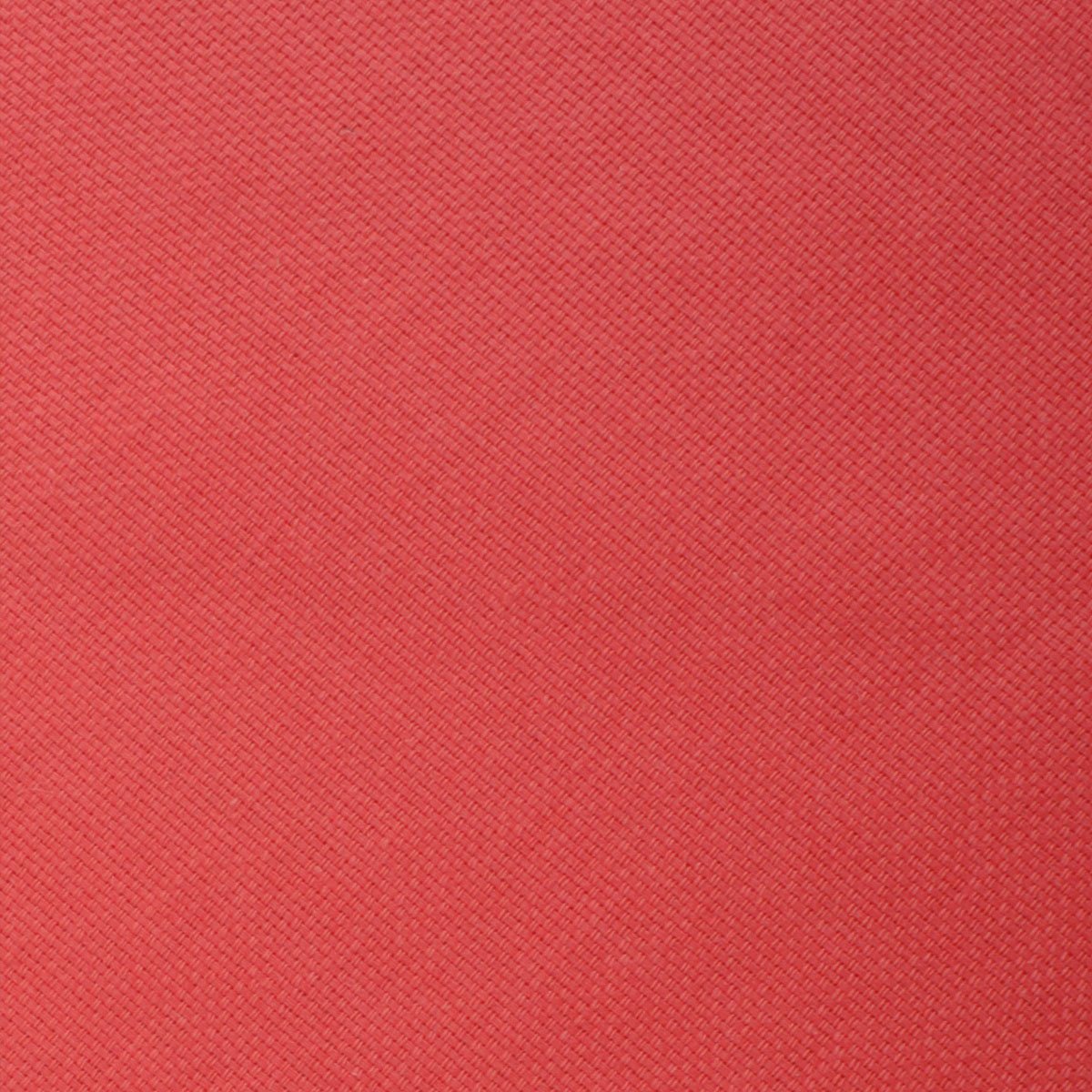 Guava Coral Linen Skinny Tie Fabric
