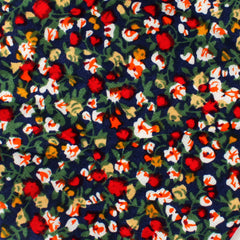 Hanoi Red Rose Pocket Square Fabric