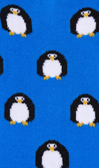 Happy Penguin Low Cut Socks Pattern