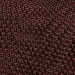 Hiraeth Brown Knitted Tie Fabric