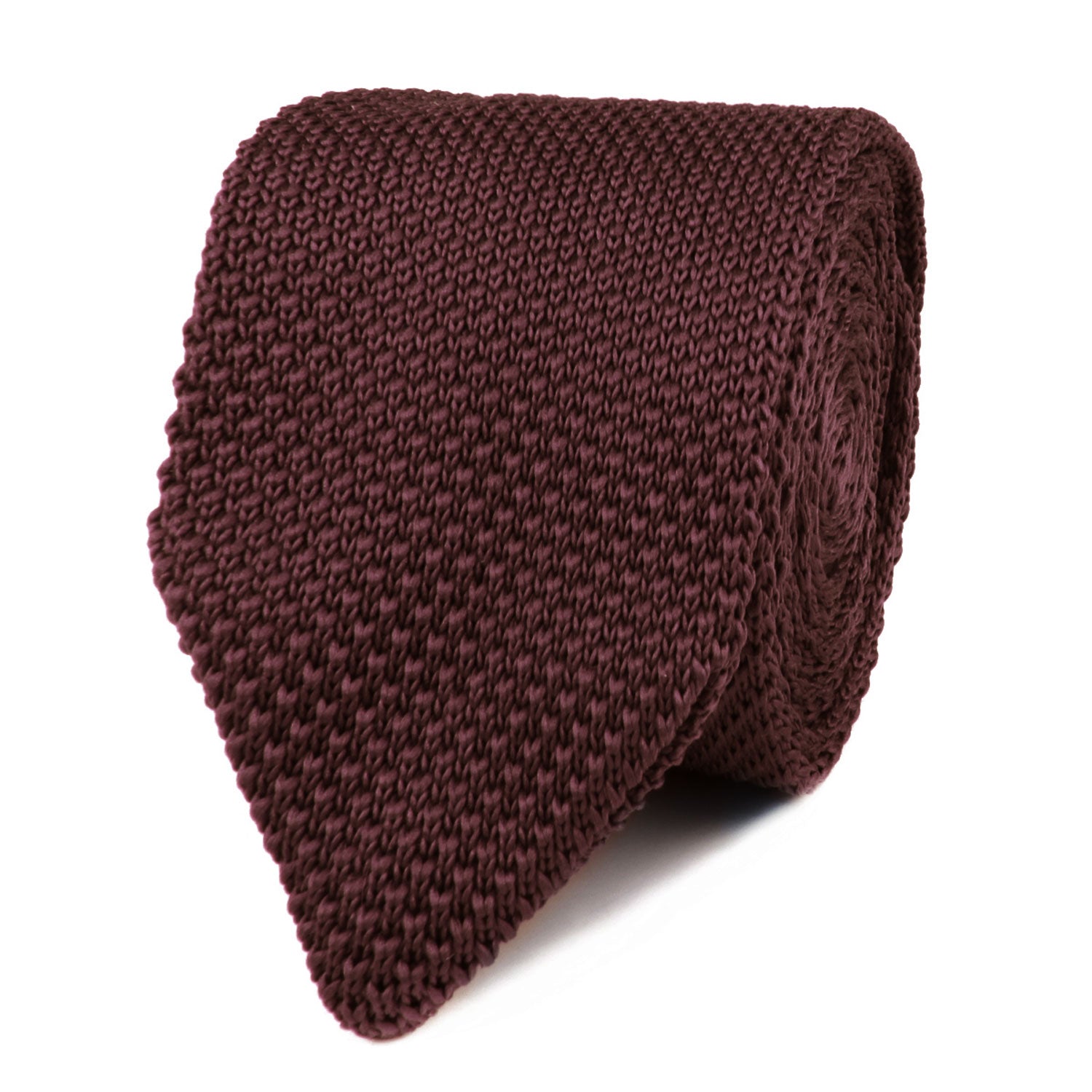 Hiraeth Brown Knitted Tie