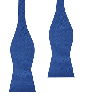 Horizon Blue Weave Self Bow Tie