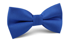 Horizon Blue Weave Bow Tie