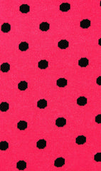Hot Pink Dot Socks Fabric